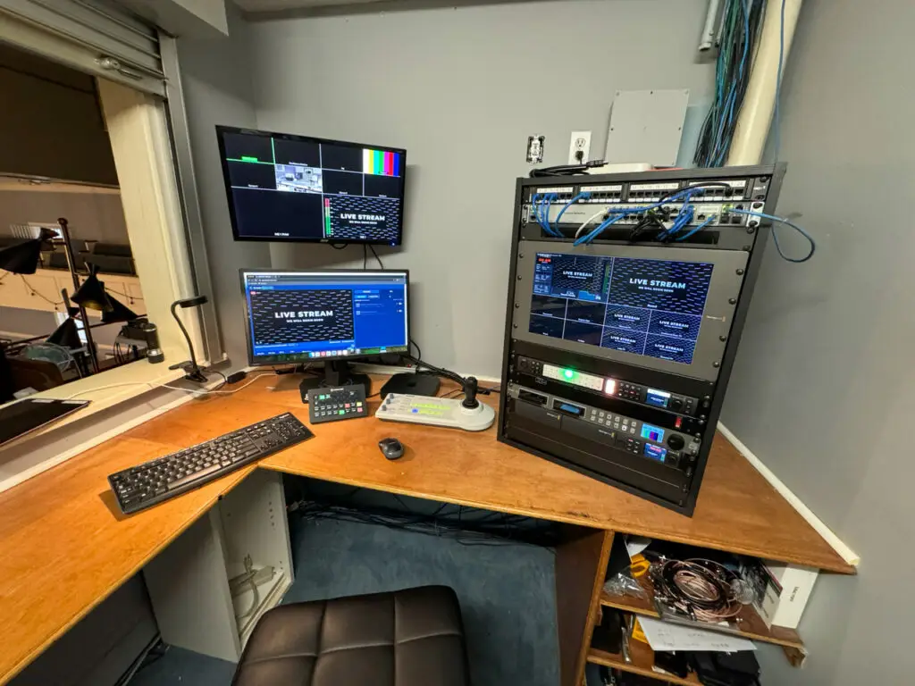 Church sound system installation at Wollaston Church of the Nazarene in Quincy, MA